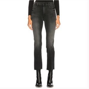 Mother Hustler Ankle Flared Jeans In Cat Got Your Tongue 23